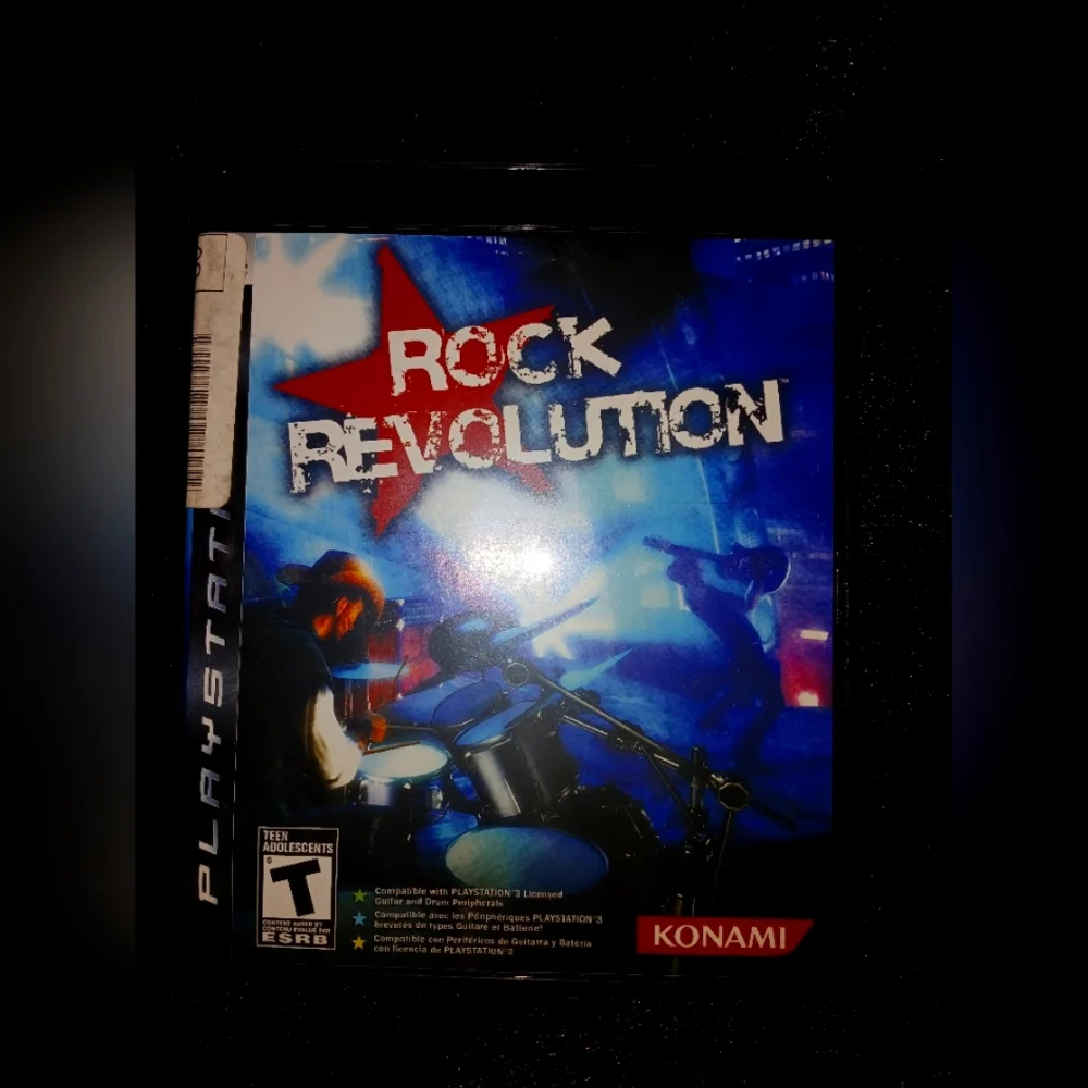 Age Of Empires 3 Disc Game And Rock Revolution Video Game - Blue Cover